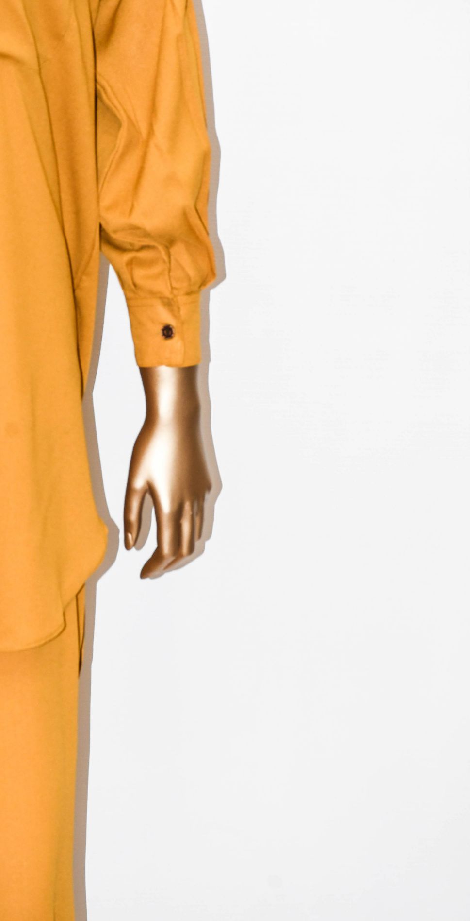 Co-ord Set Double Pocket Mustard Yellow