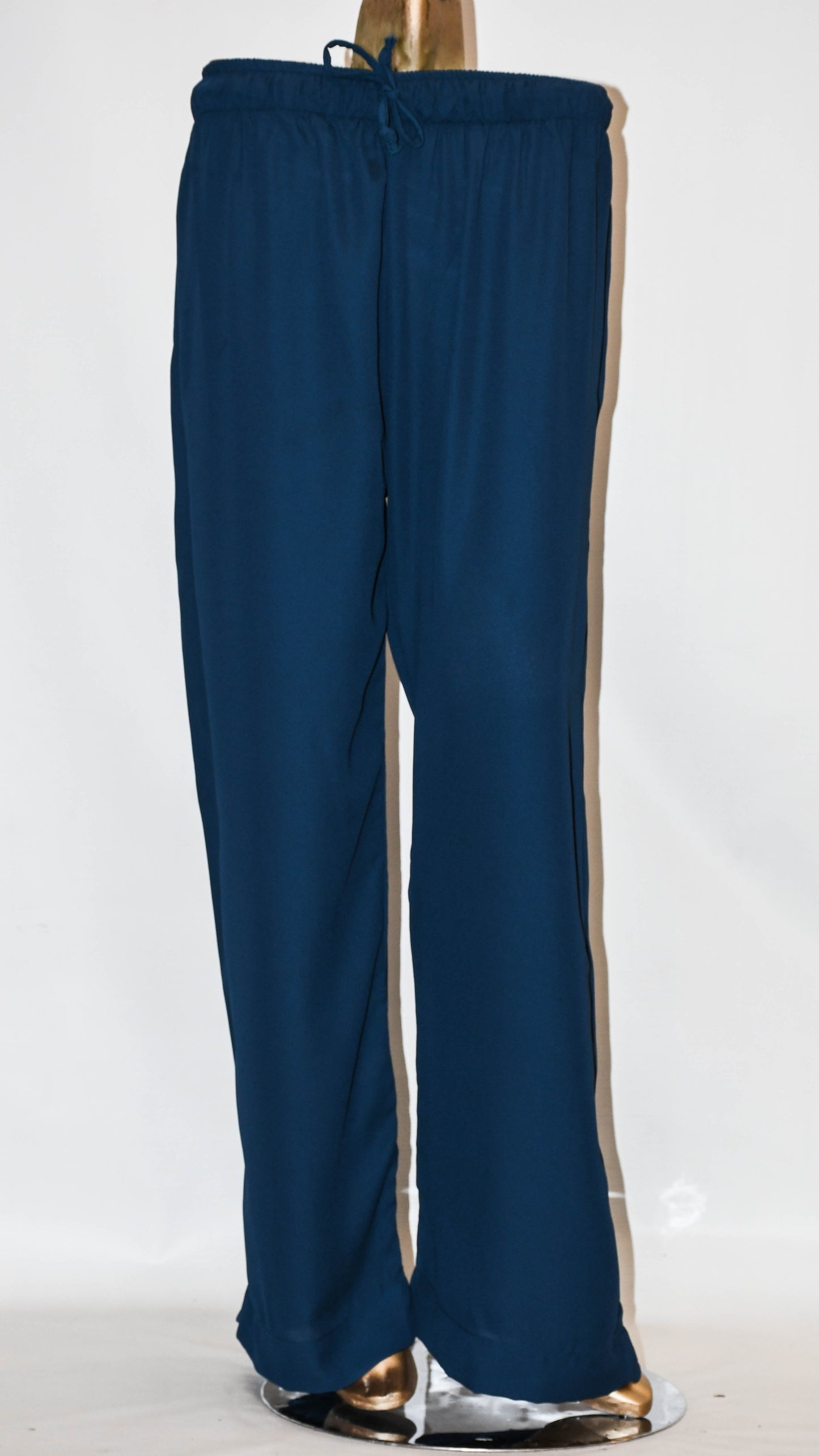 Co-Ord Set Bell Sleeves Floral Navy