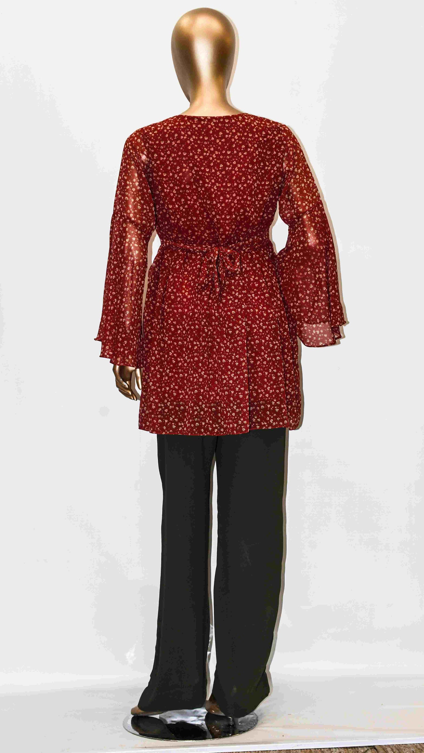 Co-Ord Set Bell Sleeves Ditsy Floral