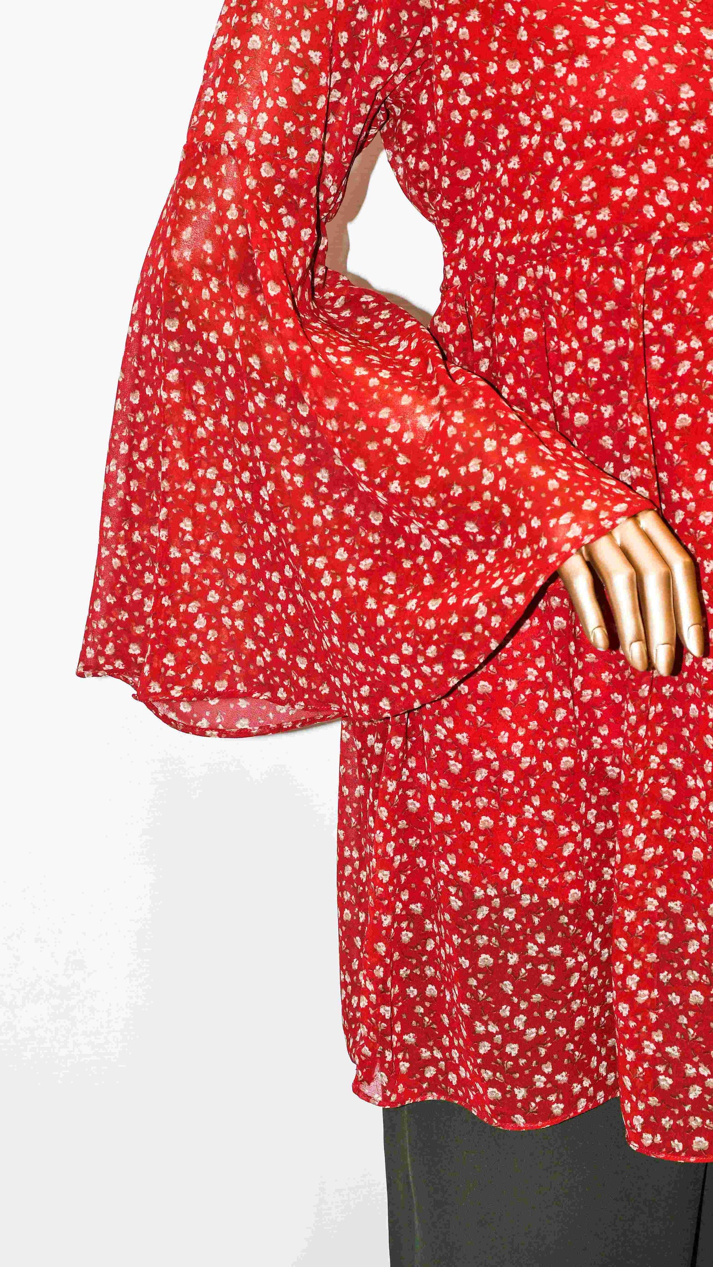 Co-Ord Set Bell Sleeves Ditsy Floral