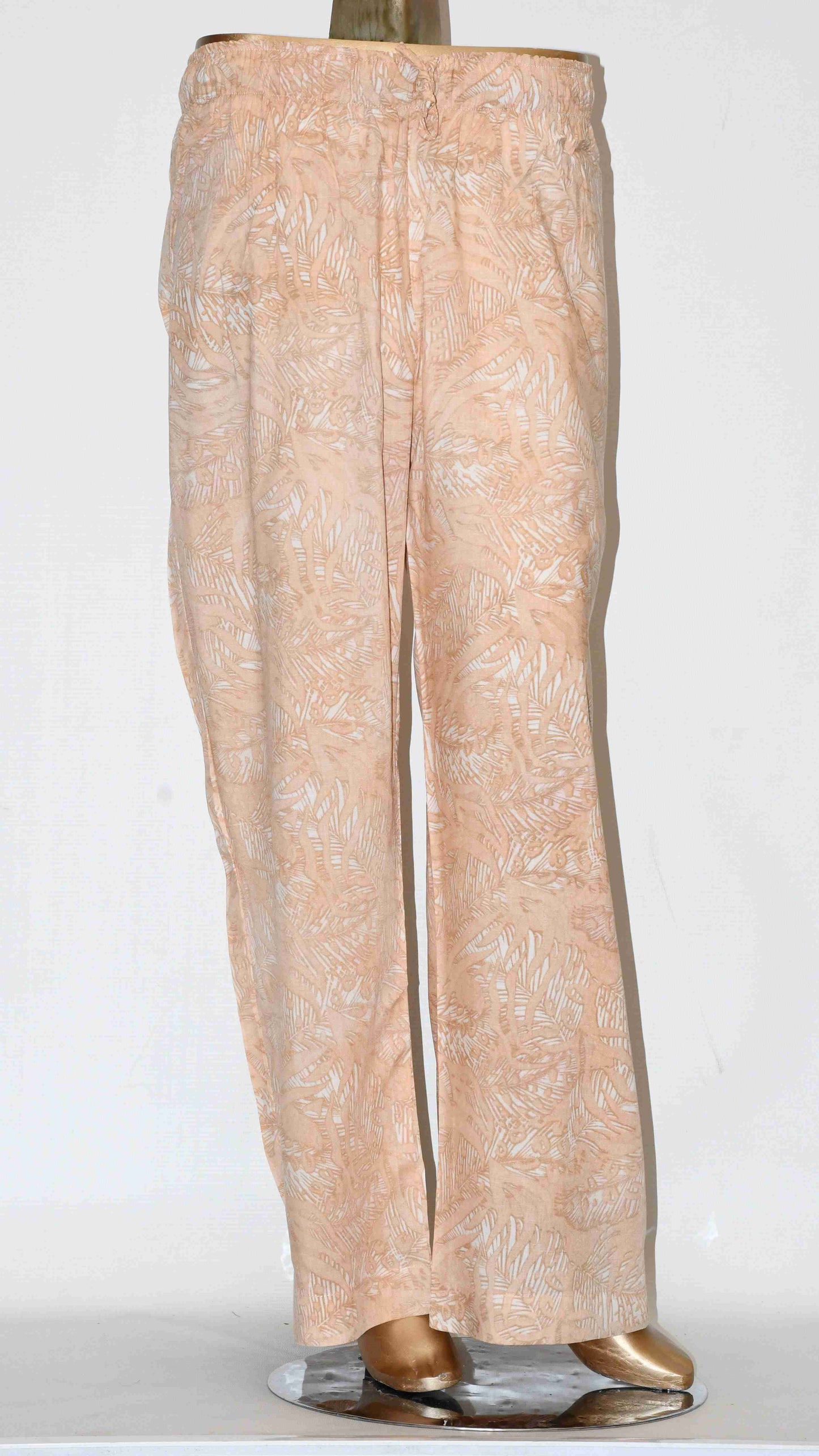 Tie Knot Lawn Co-Ord Set Peachy Leeche