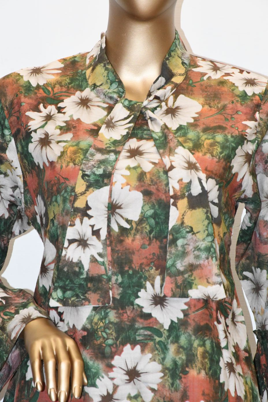 Tie Knot Lawn Co-Ord Set Spring Cocktail