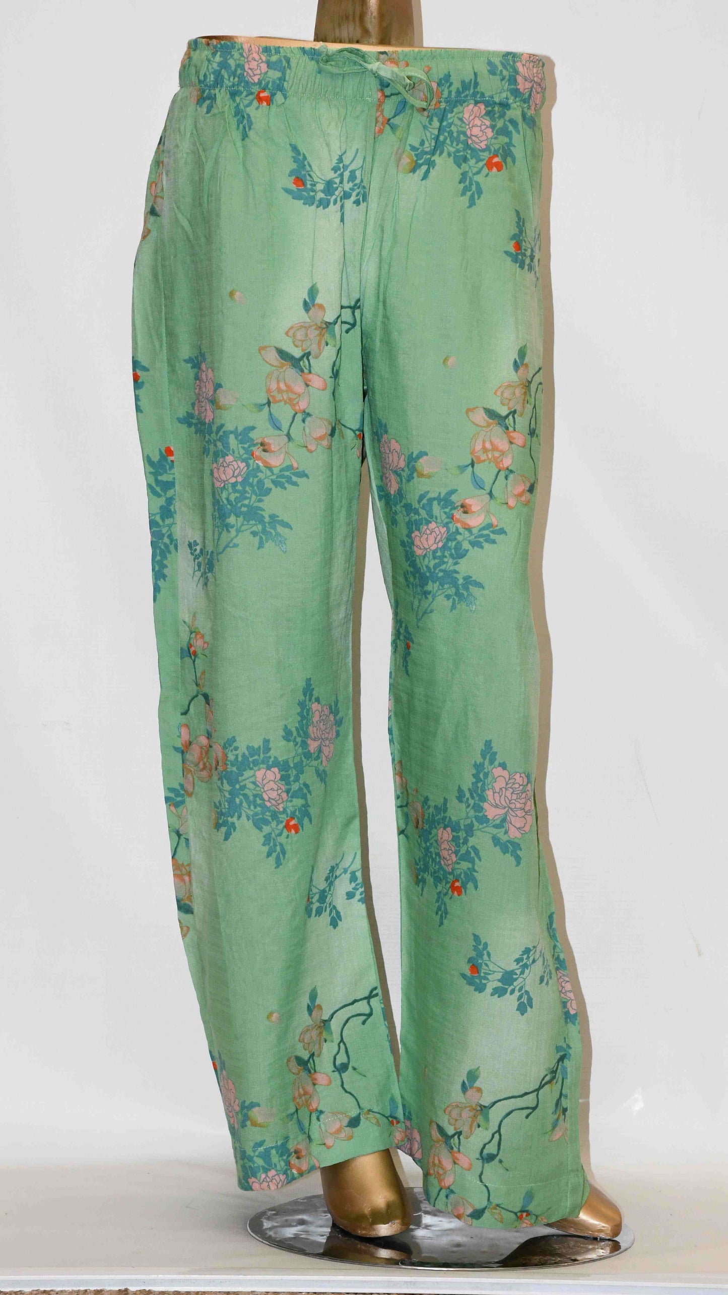 Tie Knot Lawn Co-Ord Set Fade Green