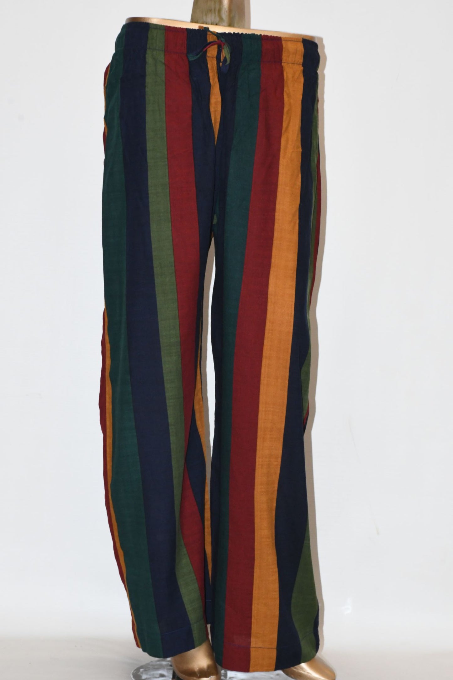 Tie Knot Lawn Co-Ord Set Elegant Striped