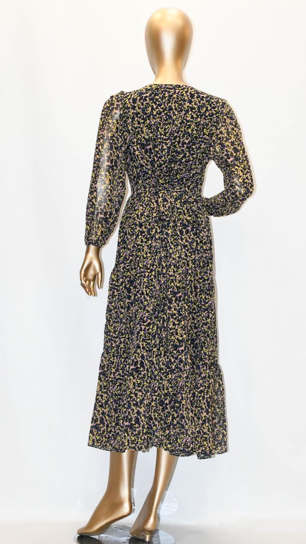 Maxi Regular Midi Dress-Abstract