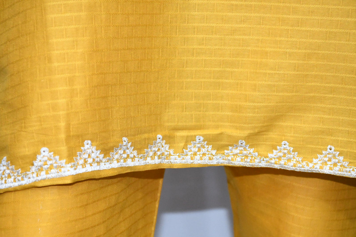 Sunflower Yellow Embroidered Shirt and Trouser