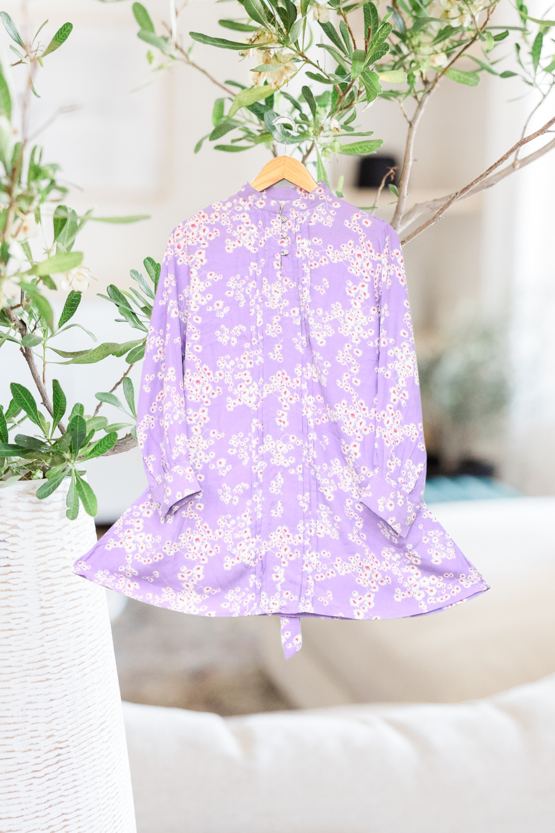 Top A Line-Lilac Bloom