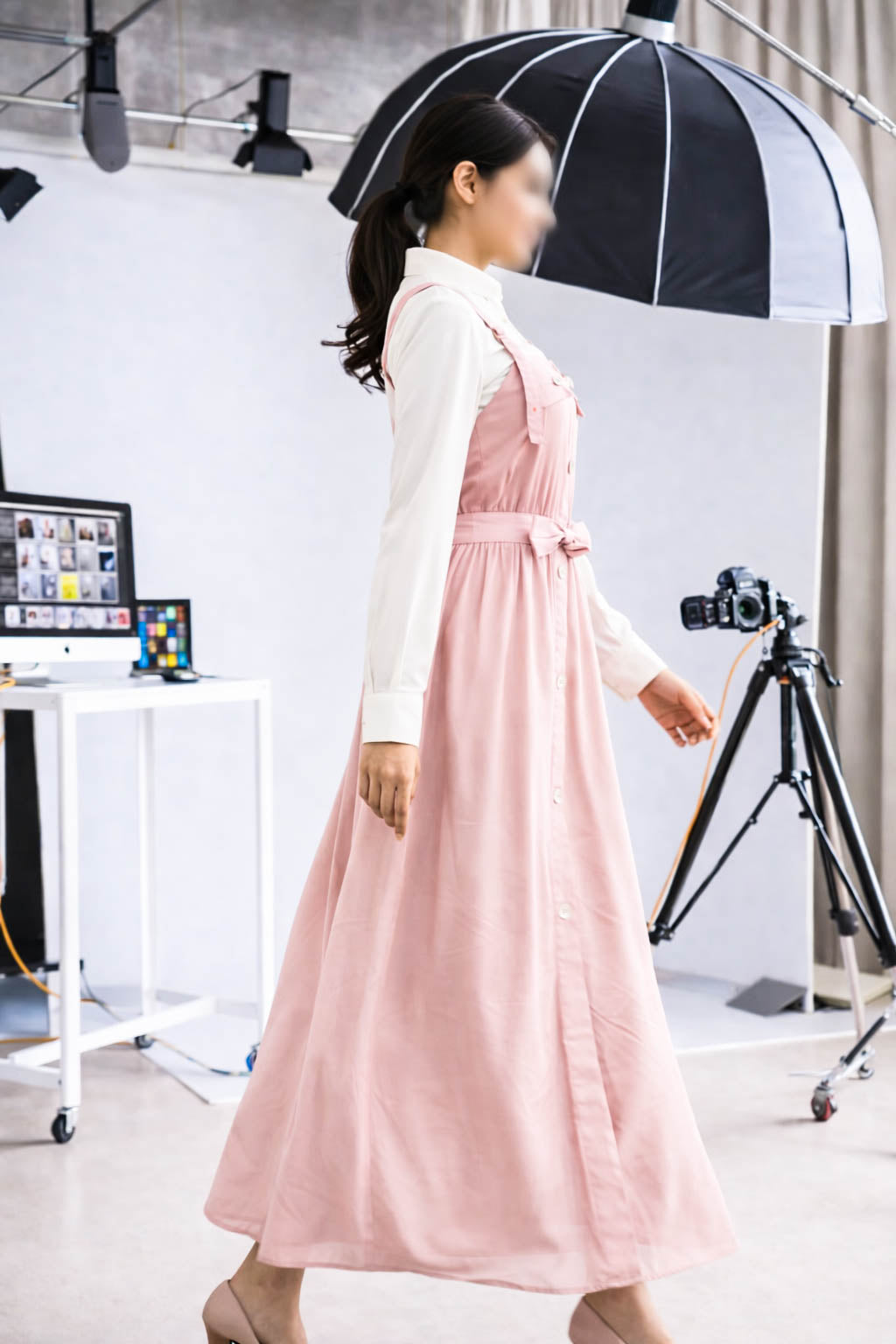 Maxi Romper-Baby Pink