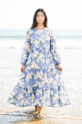 Maxi Regular Midi Dress-Jasmine On Sky