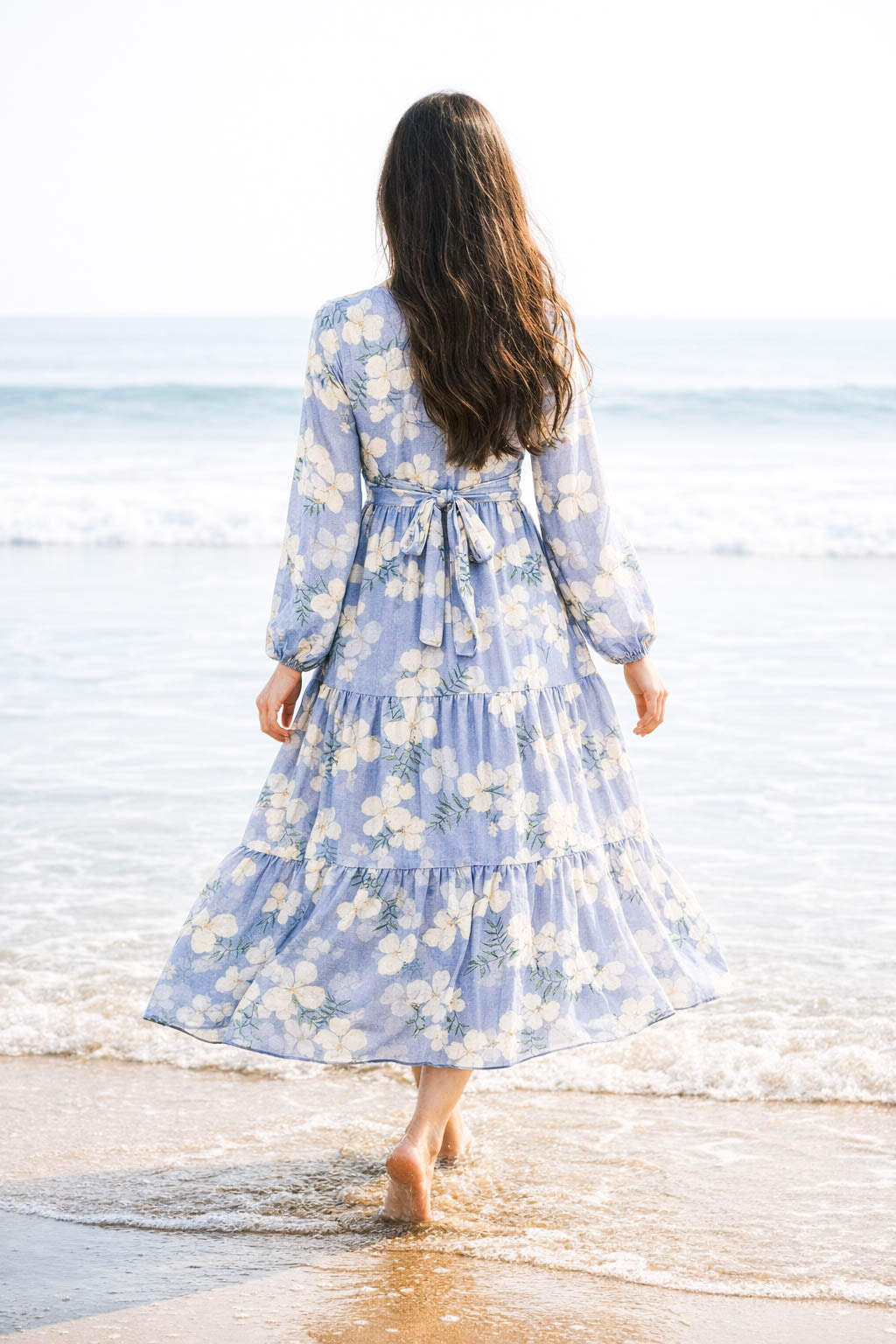 Maxi Regular Midi Dress-Jasmine On Sky