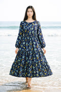 Maxi Regular Midi Dress-Moonlit Botanica
