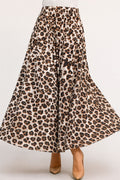Chiffon Skirt-Tiger Print