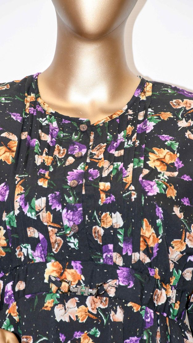 Printed Co-Ord Set Black