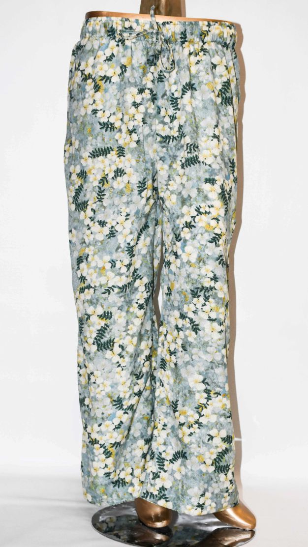 Printed Co-Ord Set Light Green