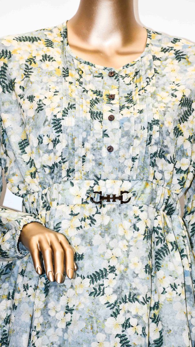 Printed Co-Ord Set Light Green