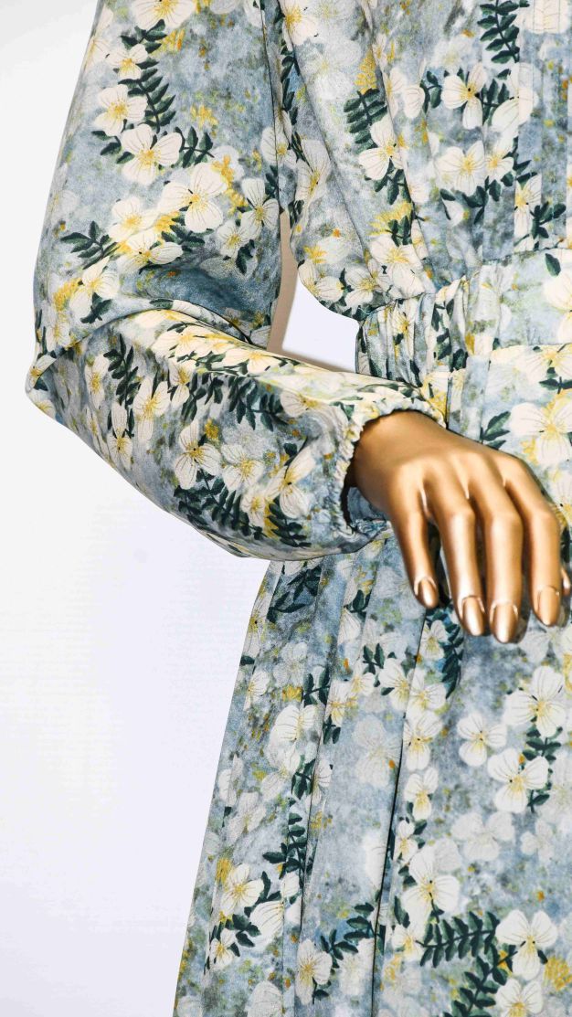 Printed Co-Ord Set Light Green