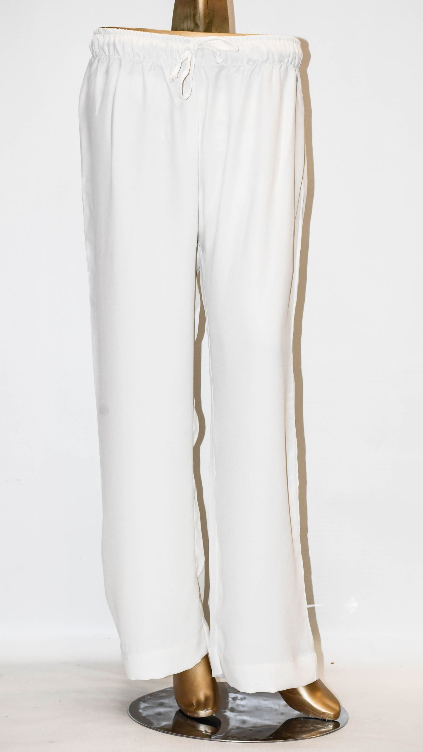 Co-Ord Set Bell Sleeves White Tiger Print