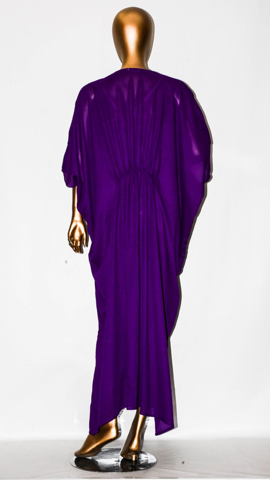 Maxi Kaftan Plain Indigo