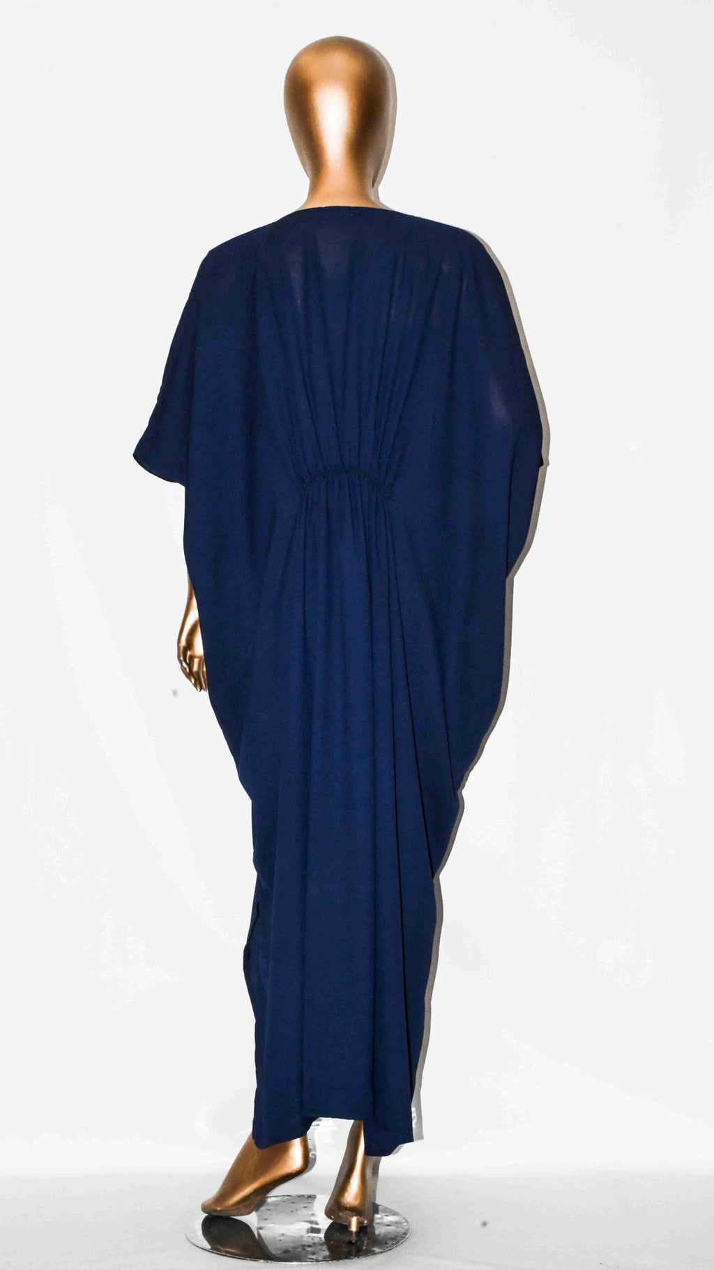Maxi Kaftan Plain Navy Blue