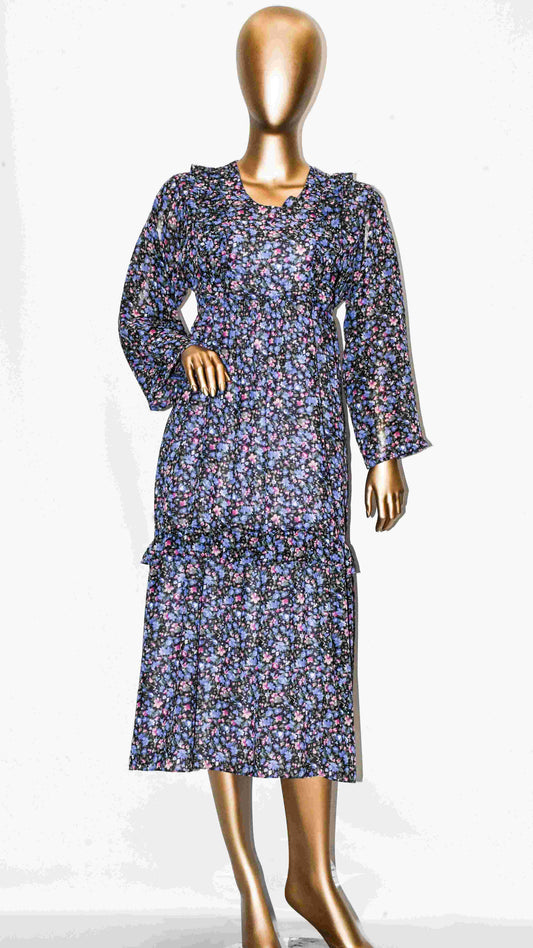 Maxi Frill-Ditsy Floral