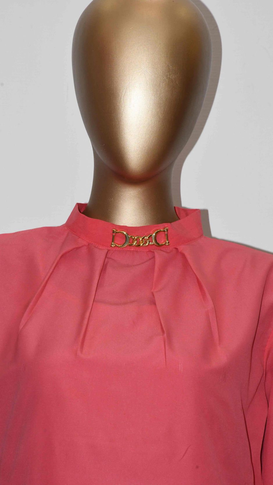 Top Plain Neck Buckle- Solid Pink