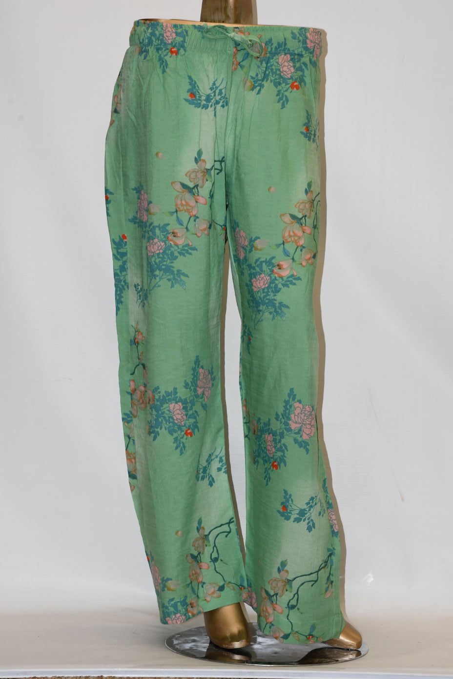 Tie Knot Lawn Co-Ord Set Fade Green