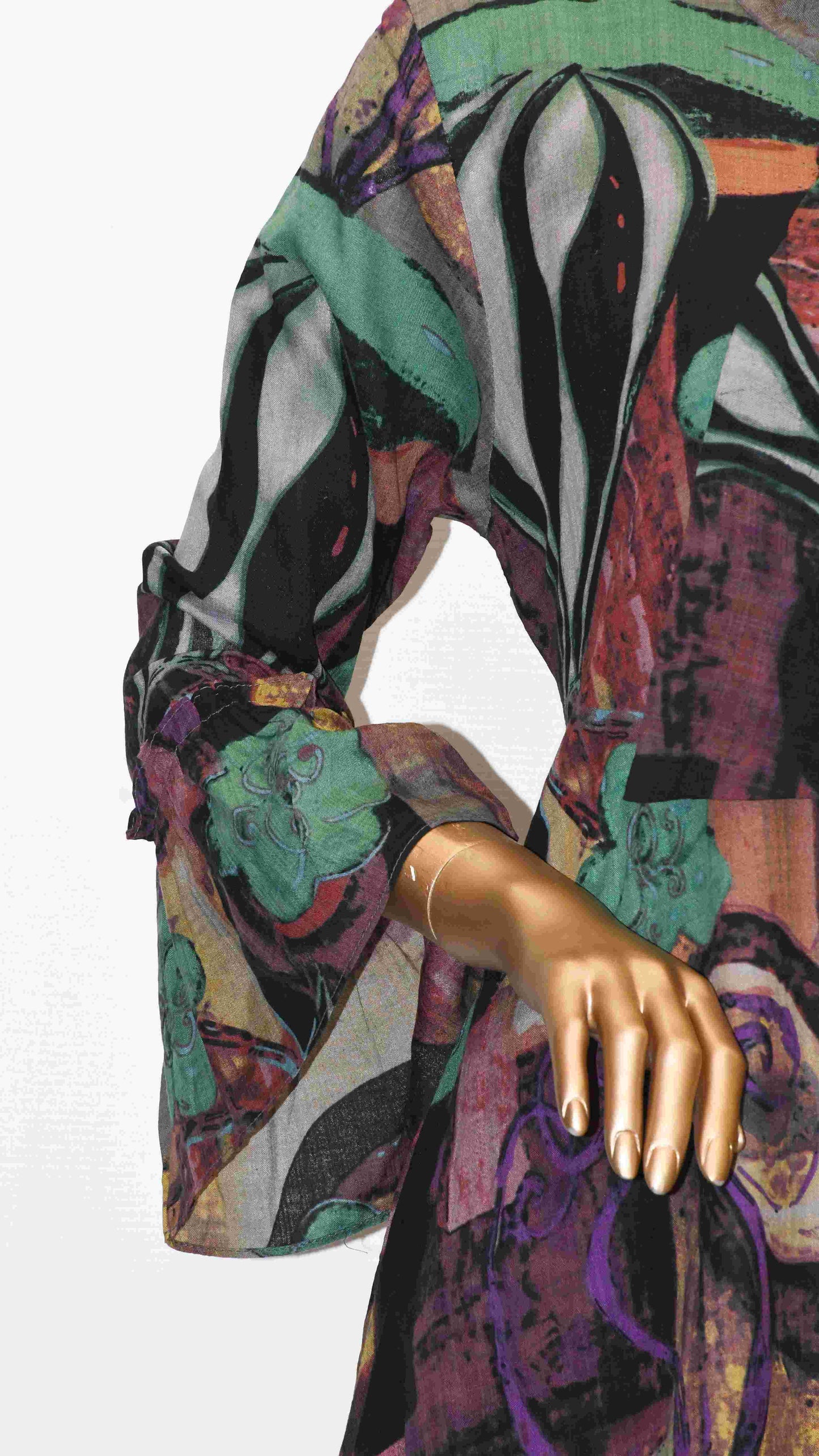 Tie Knot Lawn Co-Ord Set Dare Funky
