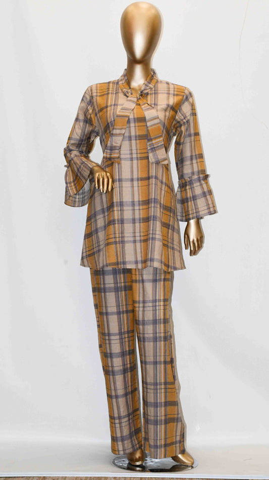 Tie Knot Lawn Co-Ord Set Skin Check