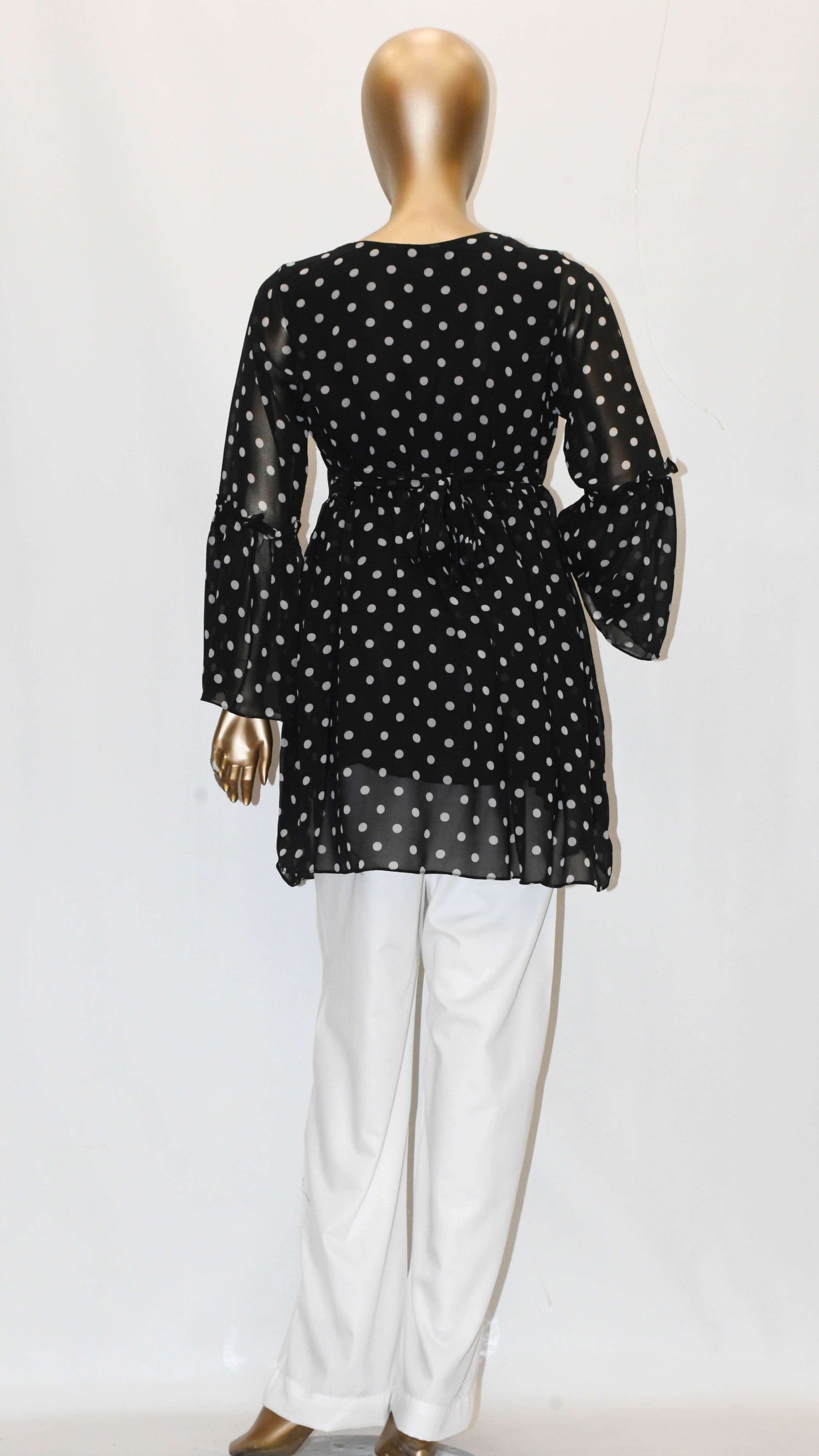 Co-Ord Set Matching Trouser Polka Dots