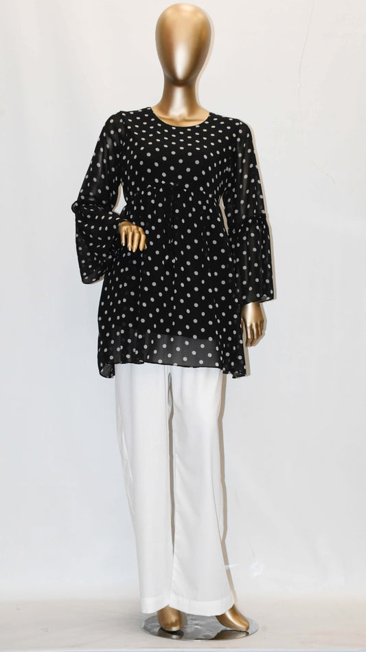 Co-Ord Set Matching Trouser Polka Dots