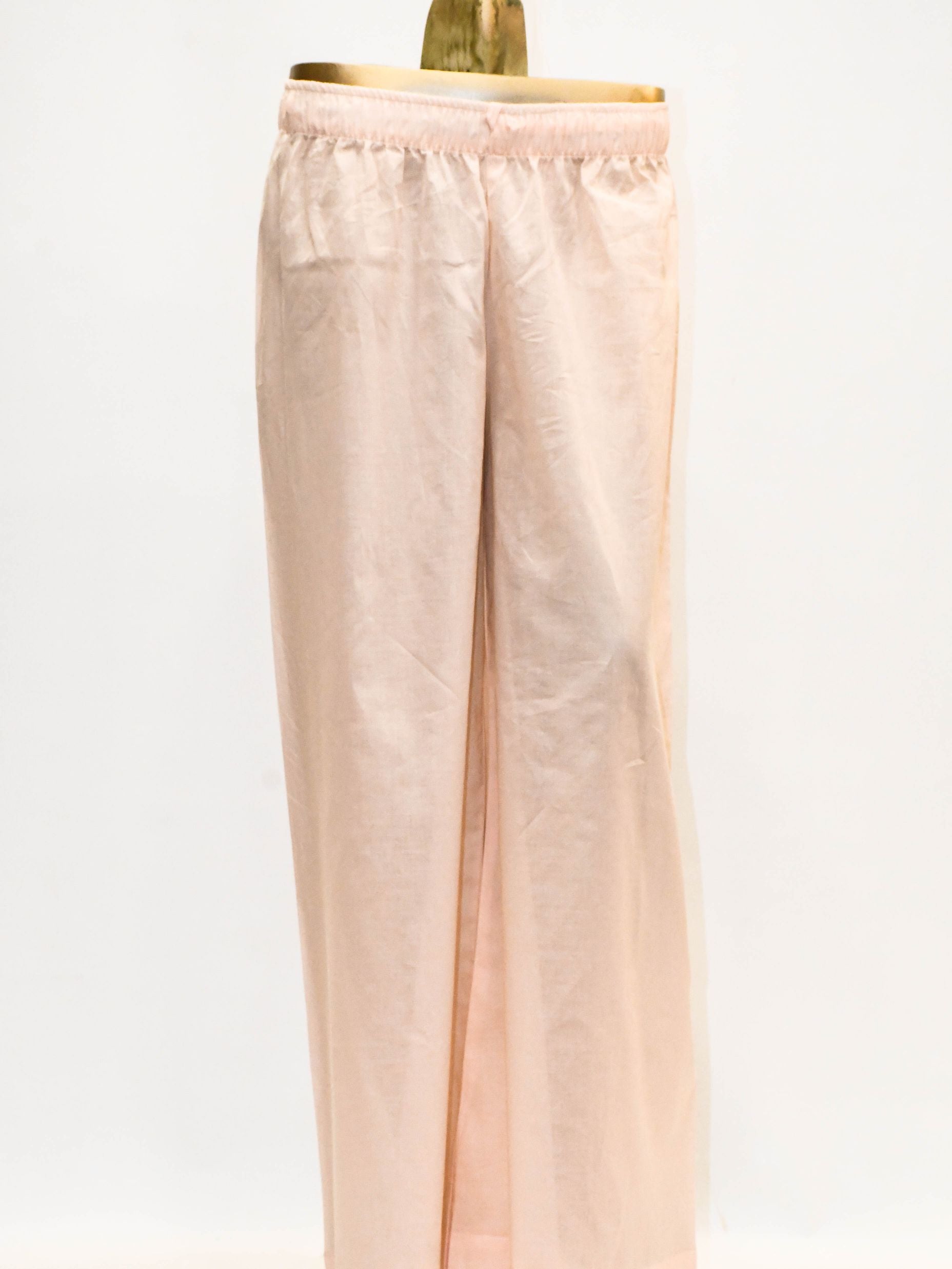 Co-Ord Set Collar Front Open-Pastel Peach