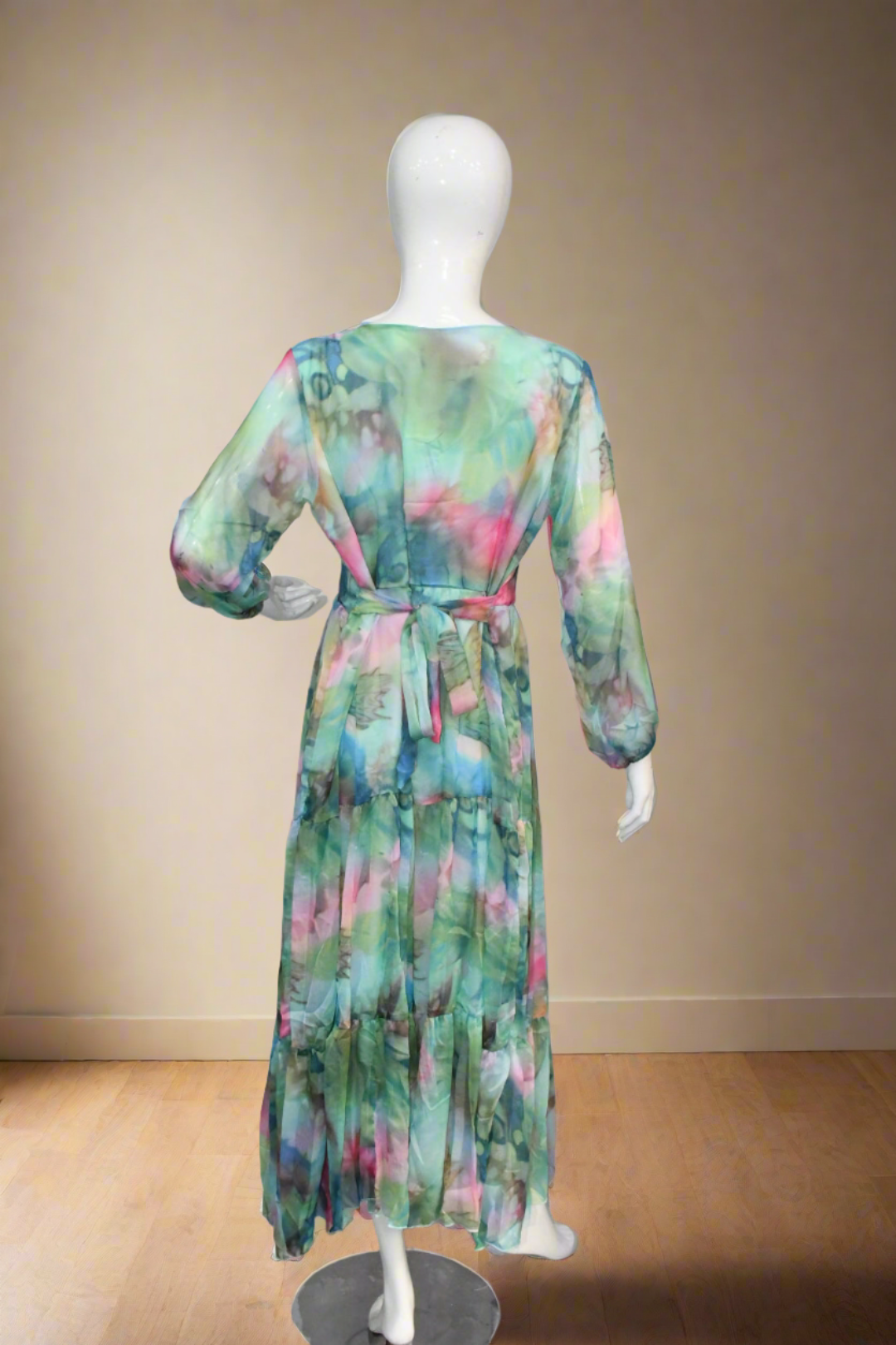 Maxi Regular Midi Dress-Tie Dye