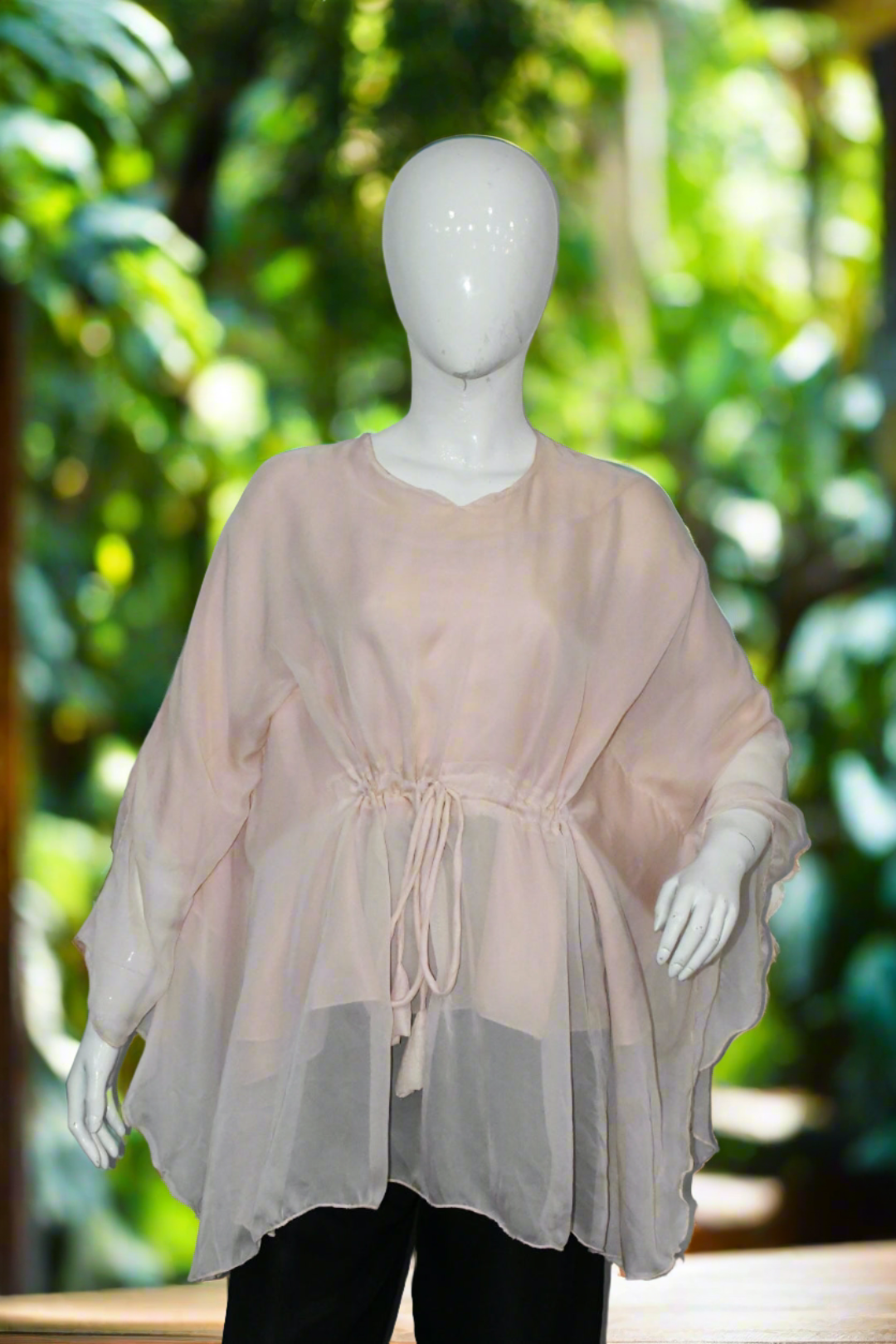 Kaftan Top- Soft Pink