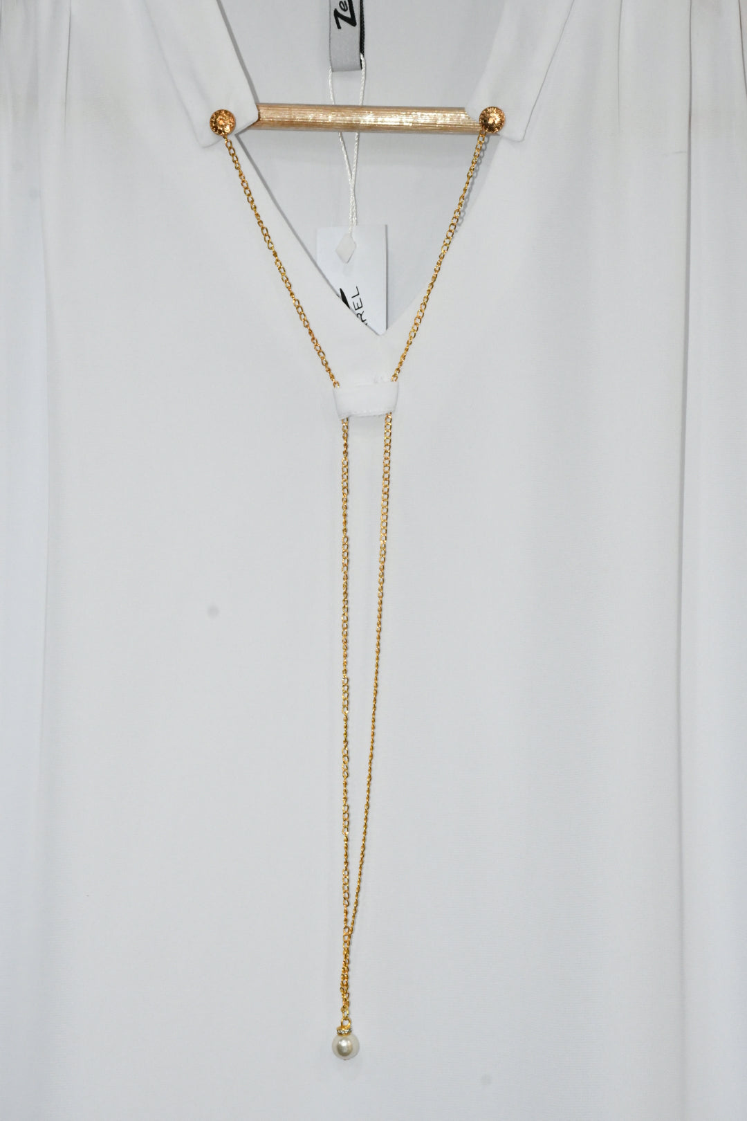 Top Locket Chain-Pure White