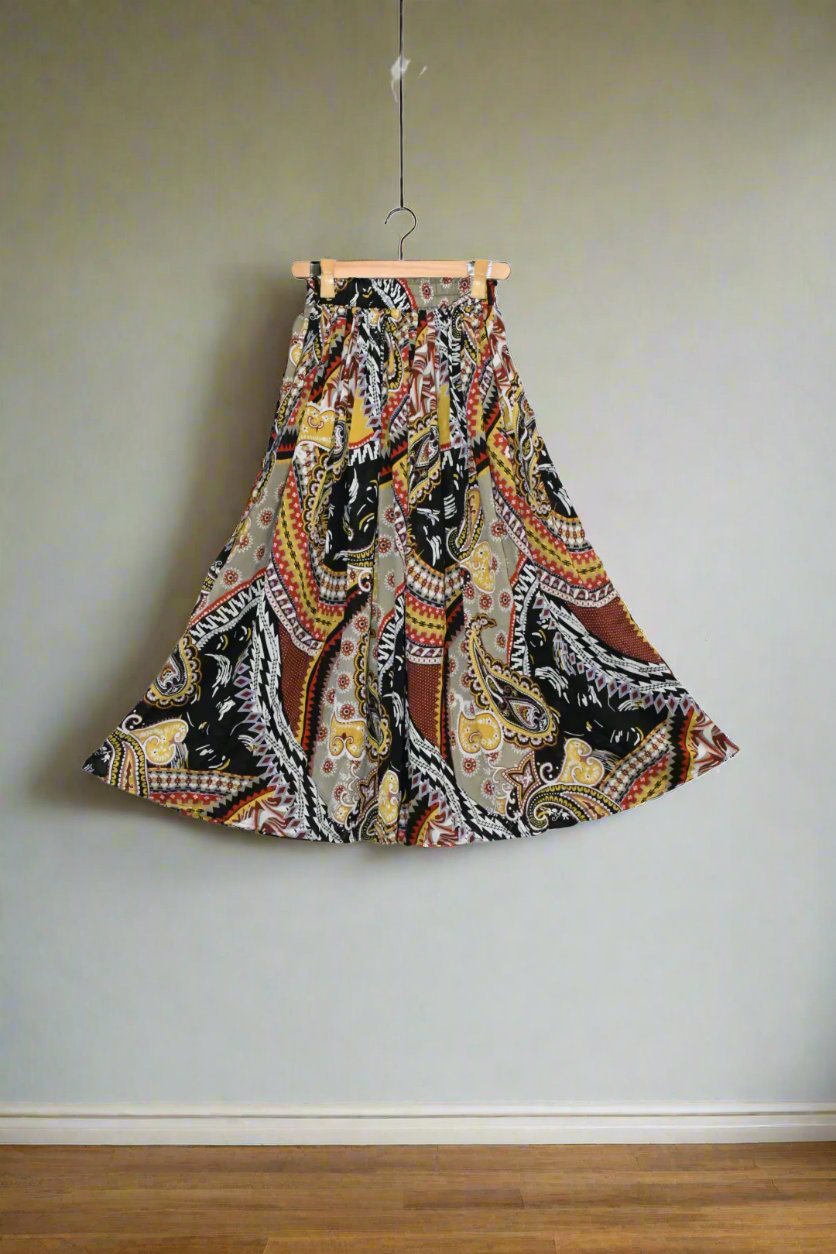 Teen Age Skirt-African Print