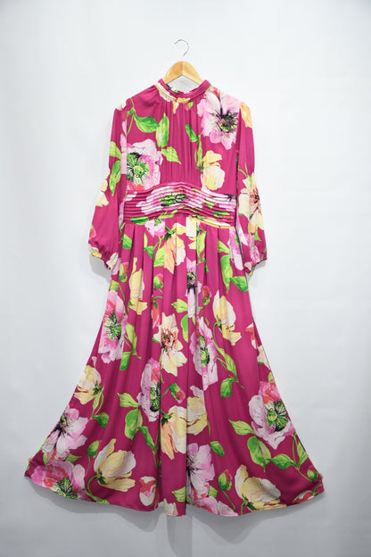 Pintax Midi Dress- Blooming Rosa