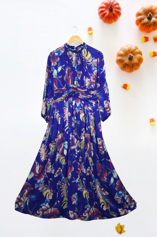 Maxi Pintax Midi Dress- Galaxy Triumph