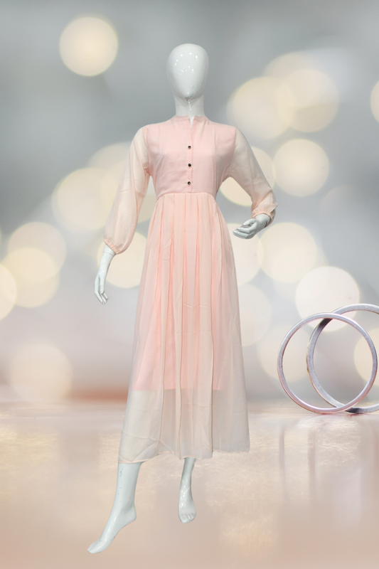 Maxi Three Button Calamine Pink