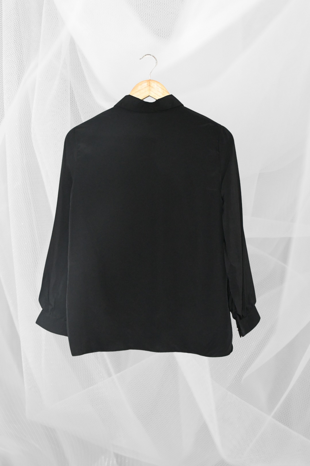 Top Front Open-Metallic Black