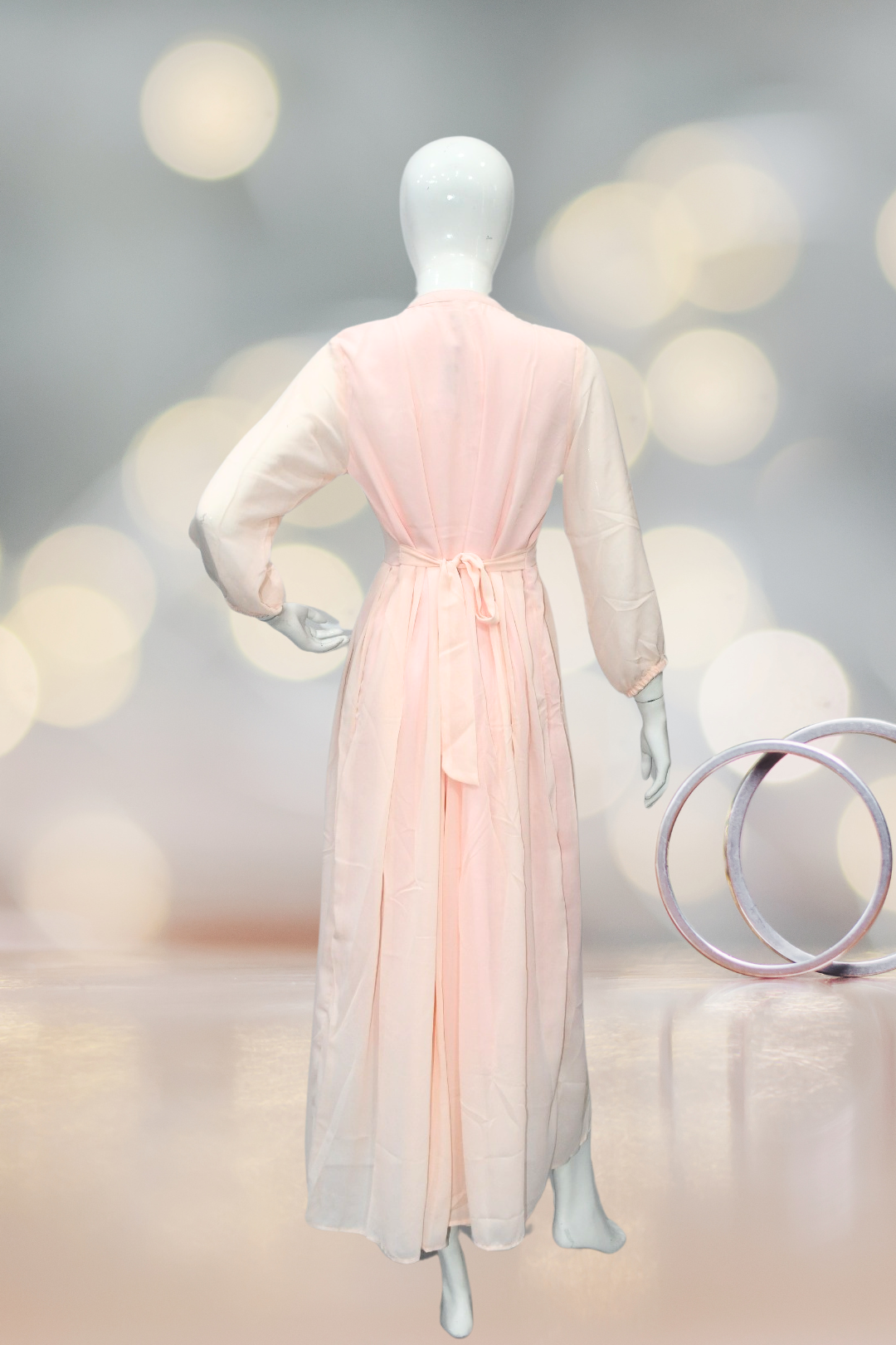 Maxi Three Button Calamine Pink