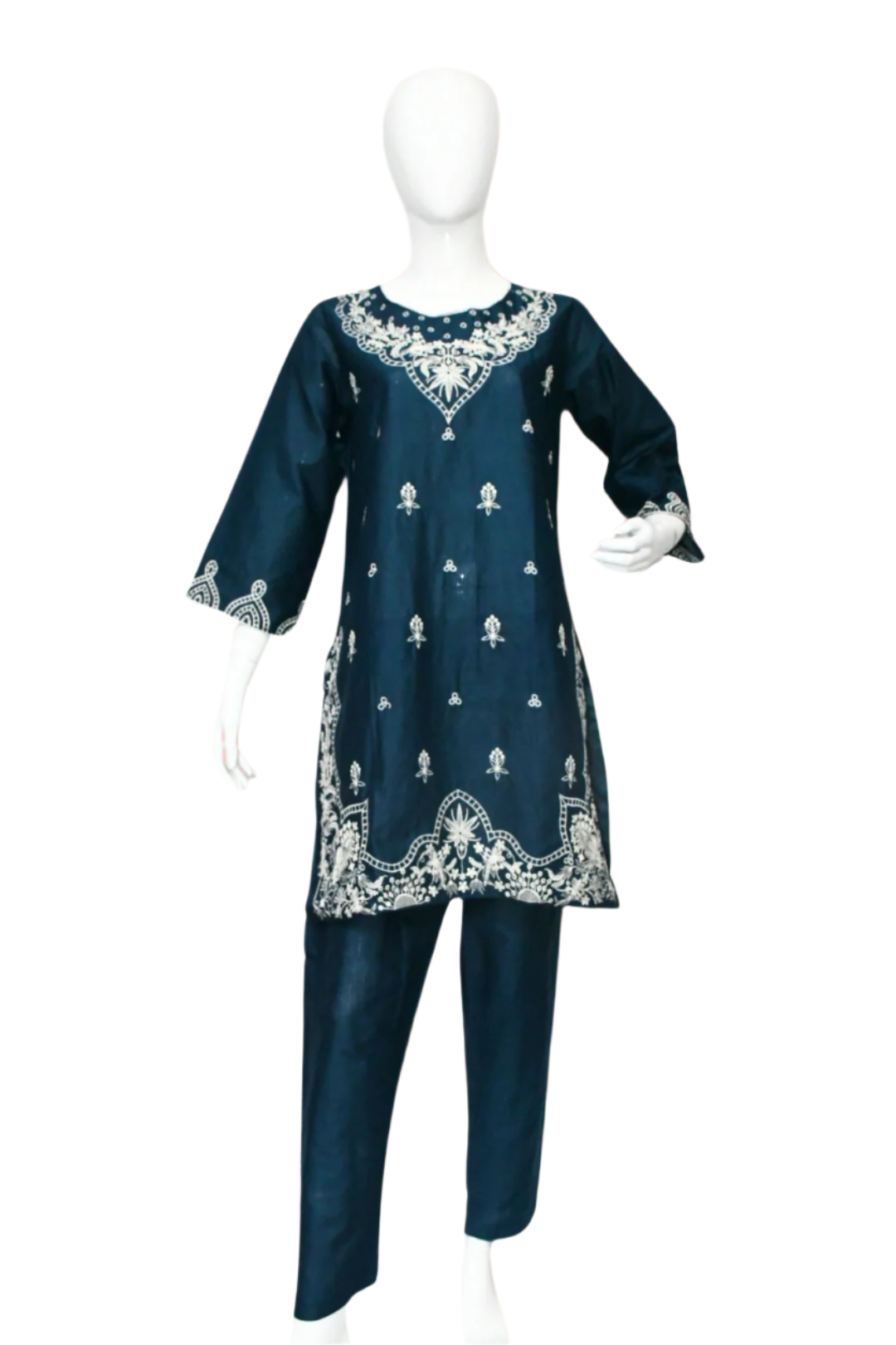 Zinc Embroidered Shirt and Trouser