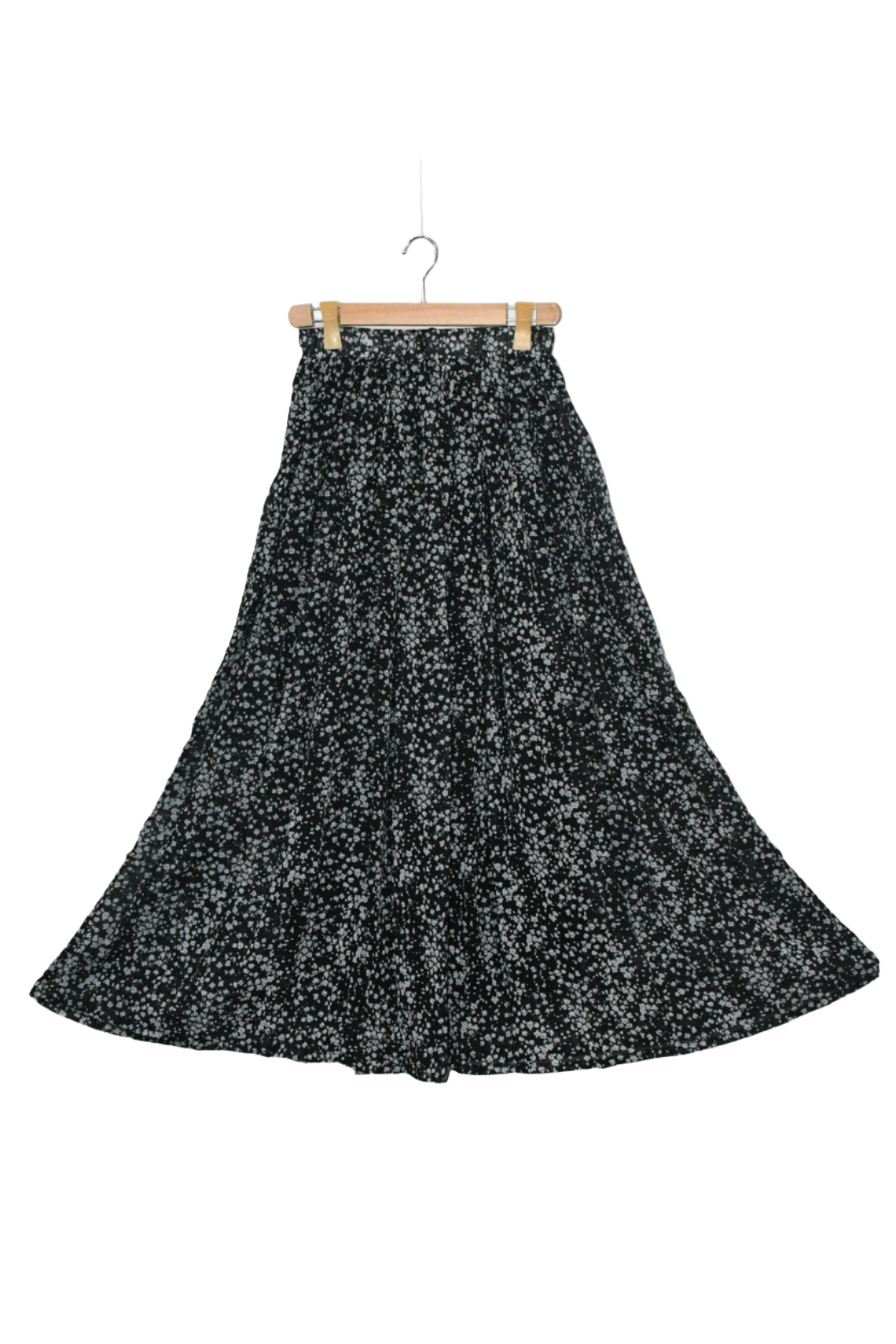 Chiffon Skirt-Floral Print