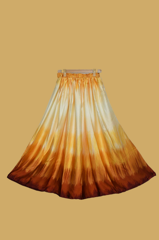 Silk Skirt-Tie & Dye